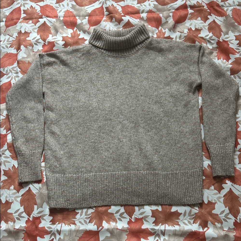 LOFT Beige Knit Sweater
